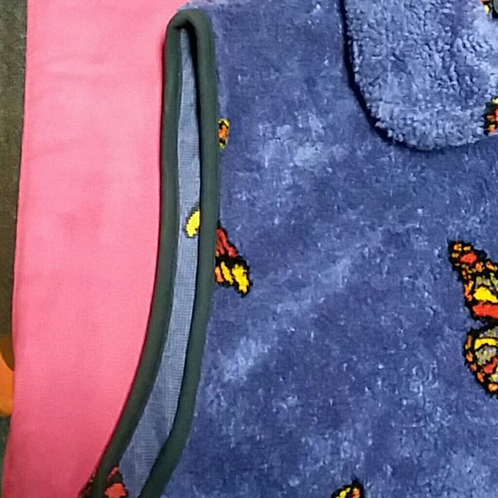 Chenille butterfly vest size L - Picture 2 of 5